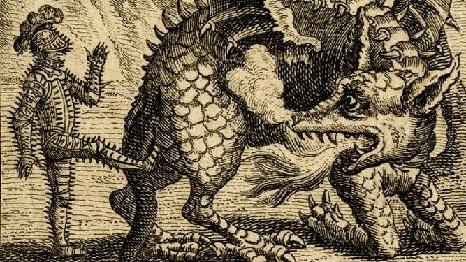 Whenever you feel you don't have what it takes to reach your dreams, remember the tale of The Knight Who Lacking a Sword Kicked A Dragon in the Arse To Death #inspirational