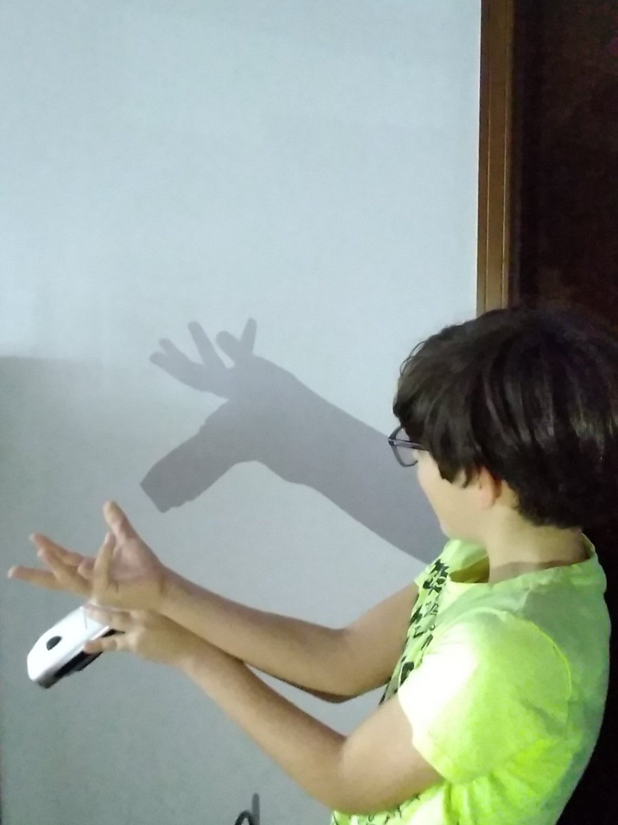 AlfBitCreat's tweet photo. #LightUpOurDays #LaScuolaNonSiFerma #restiamoacasa 
Una renna dalle ombre create da Nicolò 🦌🤗  @TinkeringStudio #creativelearning #remotelearning #steAm #tinkering @LindaIerardi https://t.co/25E4XJ5C3o