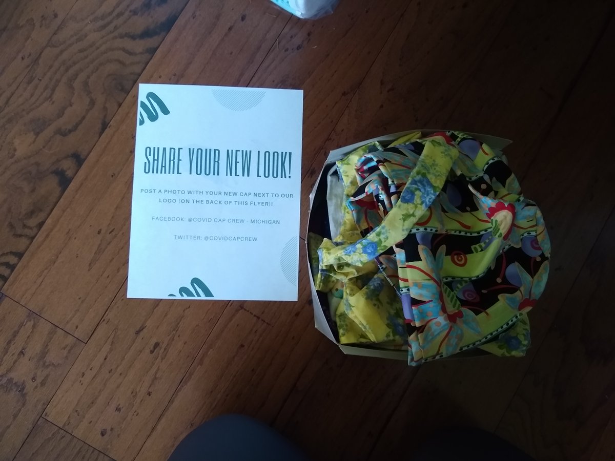HAPPY NATIONAL NURSES DAY!!! We truly cannot thank you enough for all that you do.

We've been using our time to build. Our first big shipment went out today -> 25 caps to a Beaumont affiliated group. #AllInThisTogether #GetUsPPE