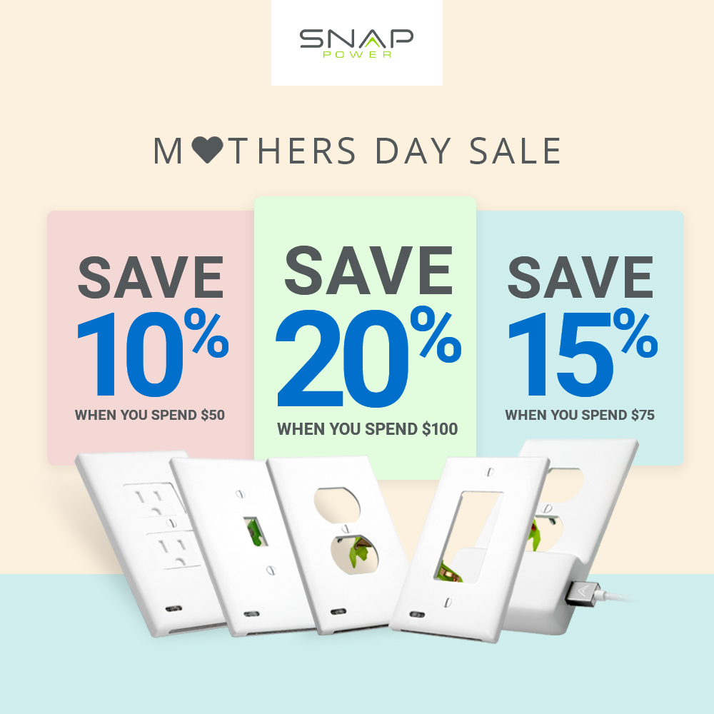 Snap_Power's tweet image. Our Mother’s Day Sale is here! Get up to 20% off the entire site until midnight 5/10/20. We’re also giving away FREE 6oz refill bottles of hand sanitizer for orders over $50 (while supplies last).