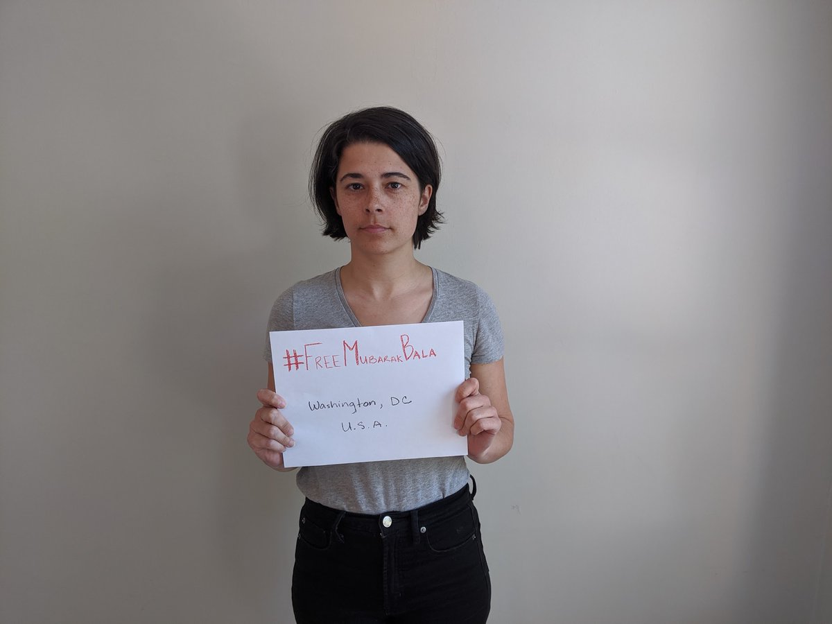 americnhumanist's tweet photo. AHA Policy and Social Justice Manager Rachel Deitch adds her voice to the #FreeMubarakBala campaign. (Head to https://t.co/3DbQzznj6l to find ways to help get Mubarak Bala out of police custody.) @PoliceNG, @MBuhari, and @MalamiSan. https://t.co/7jxKYHLNoO