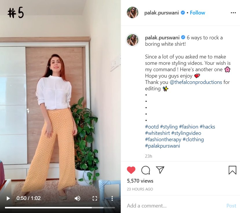 Recently had a great collaboration with one of the finest TV actress @Palak120893 

#Television #thefalconpro #PalakPurswani #collaboration #Production #editing