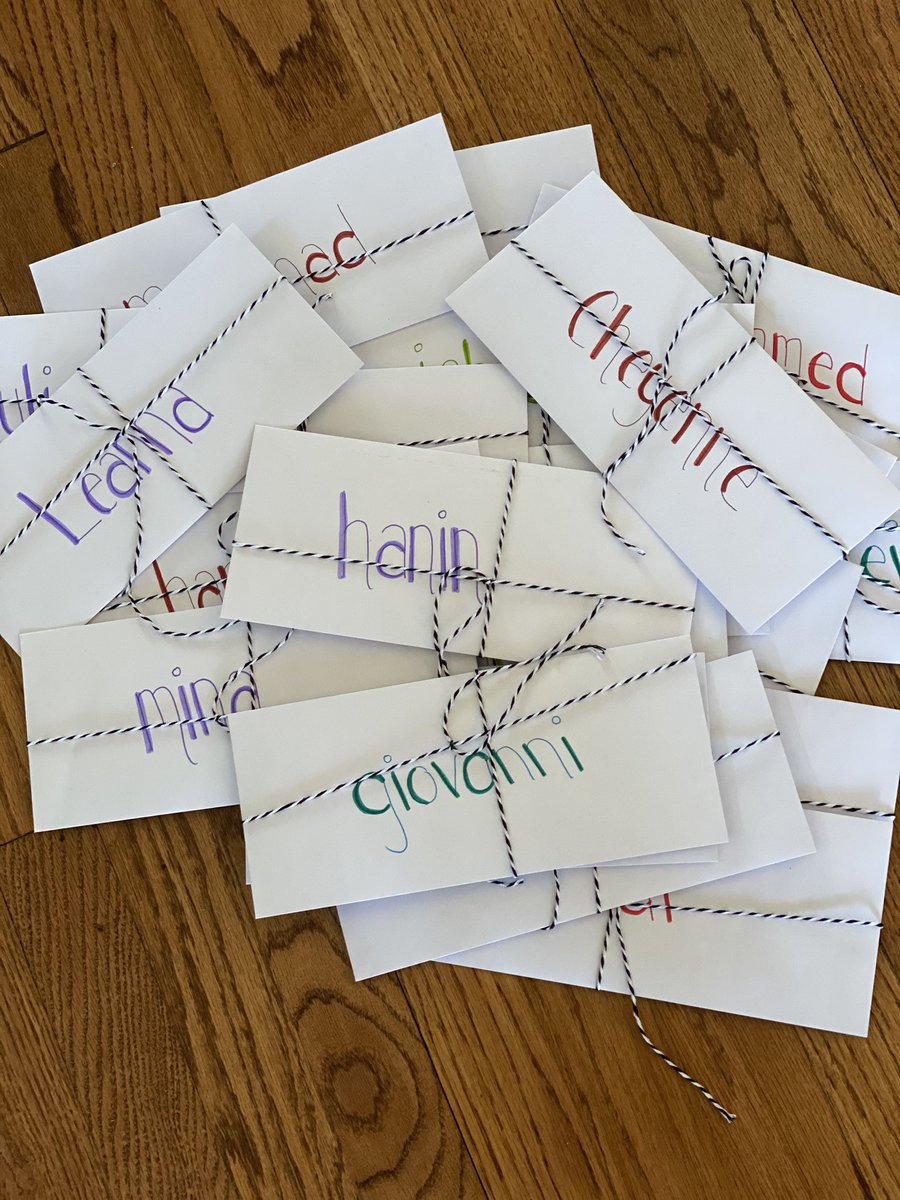 ZuratInTwo's tweet photo. One huge positive of distance learning is having the opportunity to write and mail letters to families and students! 📬💌 #distancelearnin #hillcresthuskies #hillcrestelem #flatstanely #snailmail https://t.co/CgWUHbLlBz