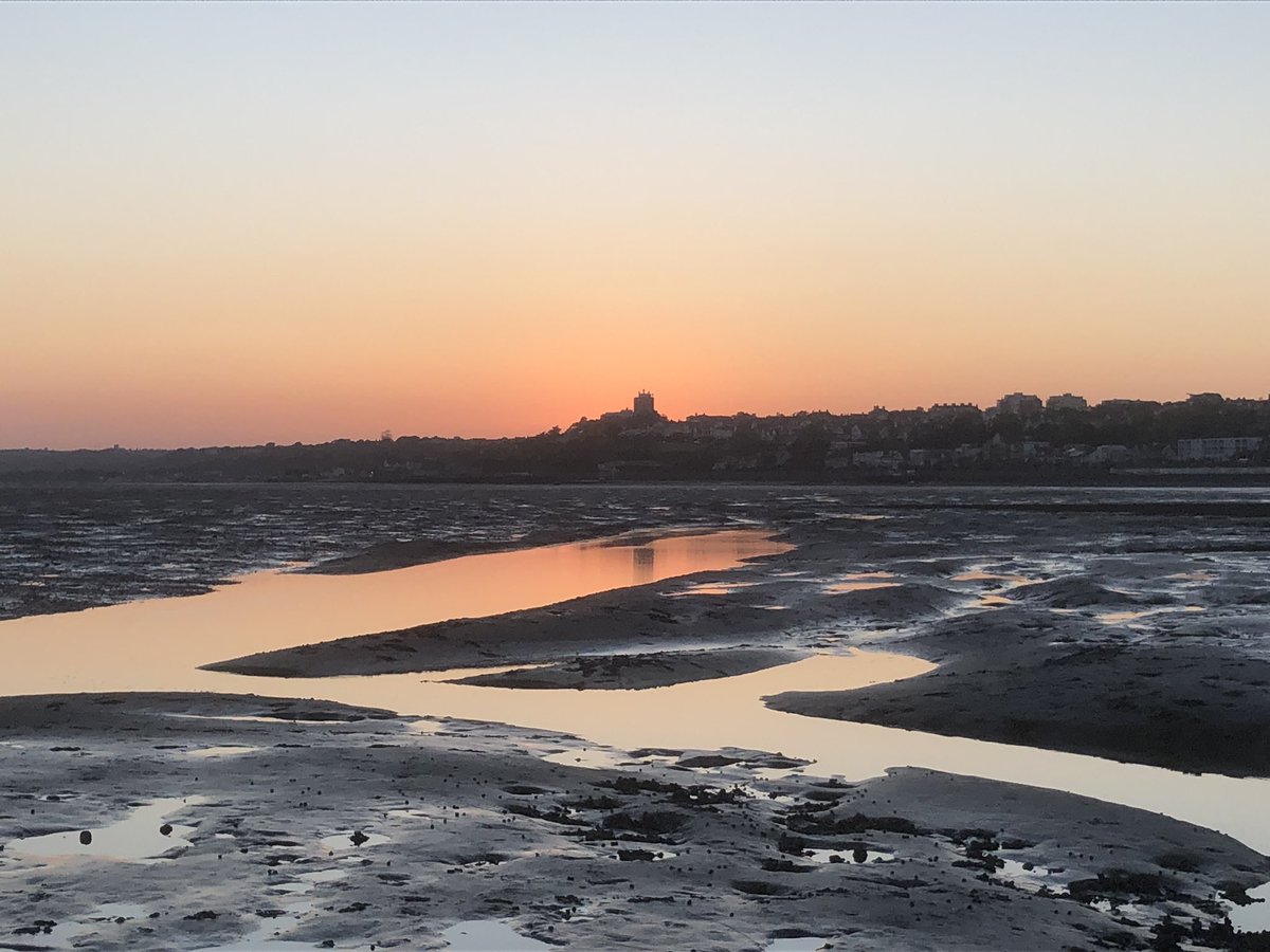 Low tide sunset, Leigh-on-Sea, May6th2020, 8.30pm. 

#Sunset #Southend #Leigh #Thames #Estuary #RayGut 
#LowTide #Essex #StateSanctionedExercise #StayHomeSavesLives 
@FriendsSouthend