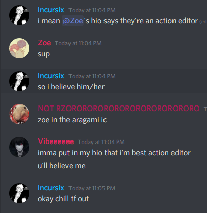 KureijiUnit's tweet photo. When Cursi's coming in the chat once a blue moon. https://t.co/kfKaZT9pKk
