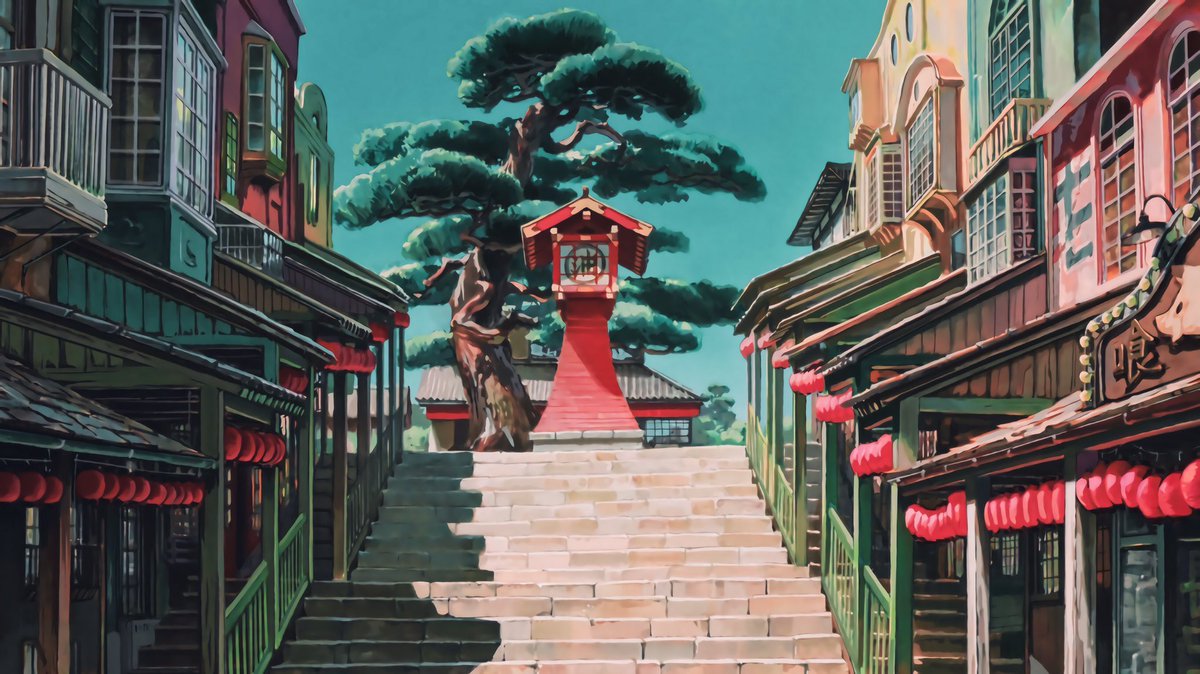 animevisuaIs's tweet photo. Spirited Away https://t.co/ZKNuJ7JvQK