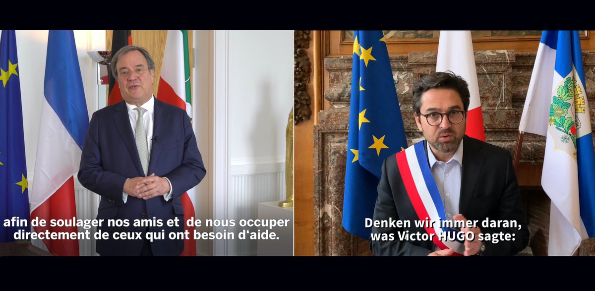 VilledeReims's tweet photo. Le 7 mai 1945 à 2h41, l’acte de #Reddition mettant fin à la Seconde Guerre mondiale était signé à #Reims. En mémoire, découvrez quelques mots, @ArminLaschet, Ministre-président de Rhénanie-du-Nord-Westphalie &amp; du Maire de Reims, @ArnaudRobinet => https://t.co/K1q2QnXhVR https://t.co/fkRuMv13SH