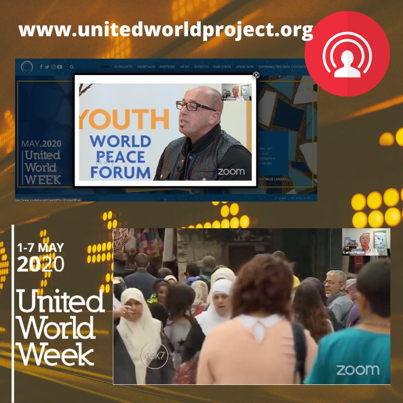 UWP_official's tweet photo. 🔴Você pode acompanhar a transmissão ao vivo do projeto Living Peace International através do site: https://t.co/2XOUbXPlFN
#InTime4Peace #UnitedWorldWeek https://t.co/gXbPPuyfkB