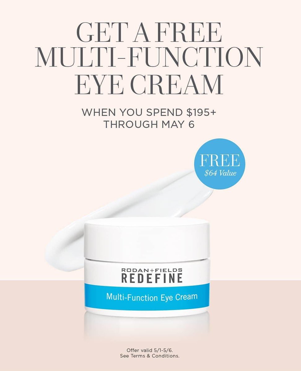 AmandaOliver402's tweet image. Who doesn't want a little love 💘 (and free goodies) right now?!?!

Want a FREE eye cream? Final day, ask me how. #multifunctioneyecream #rodanandfields #youreyeswillthankyou