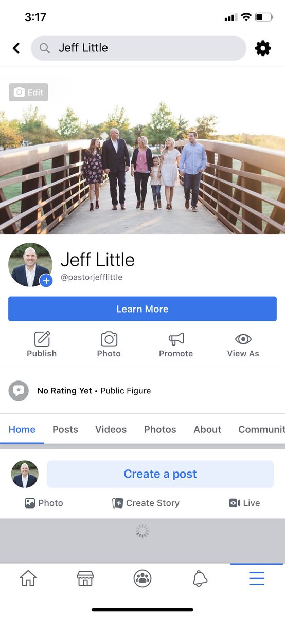 jeff_little's tweet image. From time to time fake accounts pop up in my name. I’d like you to know that I will never initiate a direct message or ask for money over social media. The best thing you can do is report them. These are my only official accounts. Thanks!