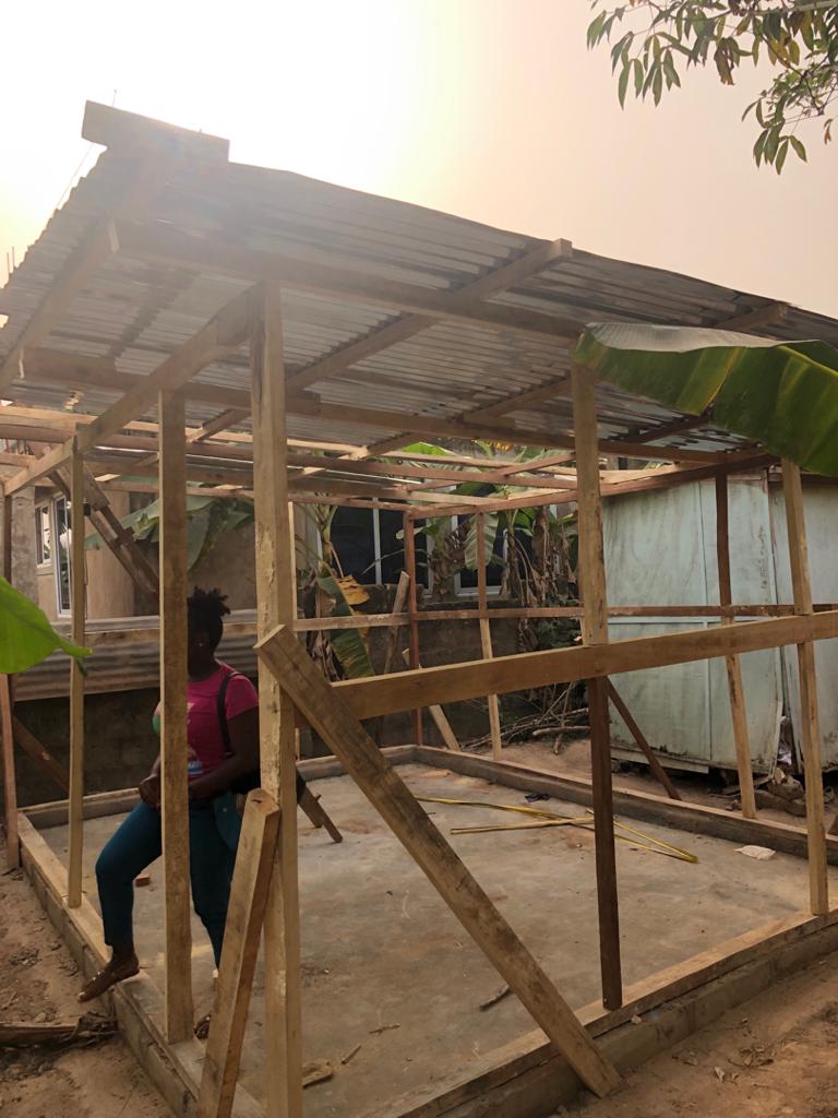 Sajurst's tweet photo. The process of putting up shelter wasn't so easy but God prevailed and we pulled through. Even though it's only a wooden shelter, it turns out to be homely enough. Thanks for the support y'all.
#sajurst #charity # humanitarian #supporttheneedy #sajurstagedcare https://t.co/V8GULcvB3O