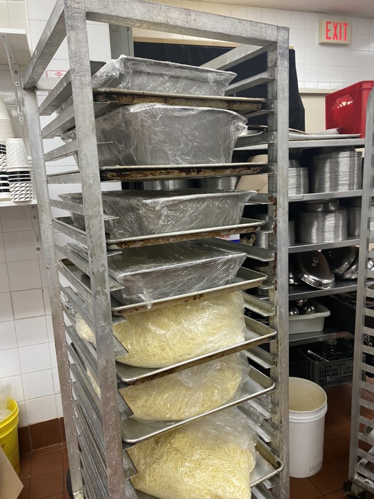 pastaitforward's tweet photo. We are so grateful for the friendship we created with Vishal Khanna from @SaiDhamCanada . Thanks to their generosity along w/ the hard work of MPP 
@RudyCuzzetto they have delivered hundreds of pounds of pasta and cheese these last couple weeks to help us #PastaItForward ♥️🍝♥️ https://t.co/FCCreYOlnV