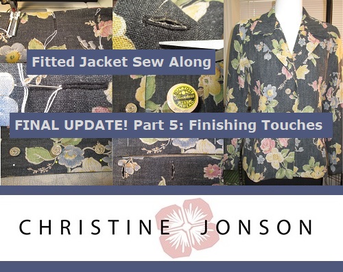 christinejonson's tweet photo. I have enjoyed sewing my new linen Fitted Jacket and sharing the steps along the way with you. I would really like to see how everybody is doing at home - post photos of your jacket in-progress or finished on facebook! https://t.co/CHRLyx8BQE https://t.co/lQguZ6AB3n