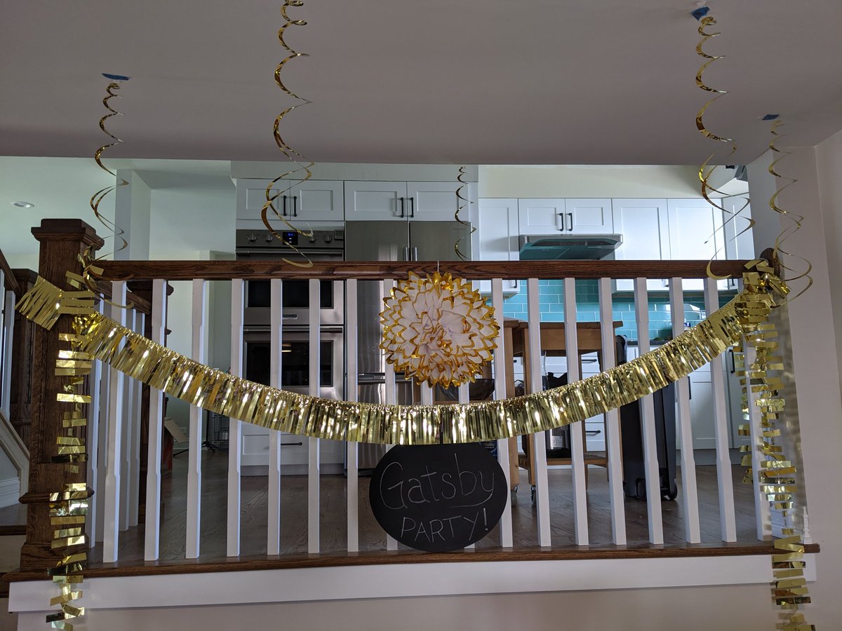 MerSilverman's tweet photo. It's no substitute for the Gatsby Party, but at least our APLAC Zoom was festive! #thewheelingway @Adriana_S0t0 @juhrik1 @timotheus78 #aplac https://t.co/o4SaID4V0z