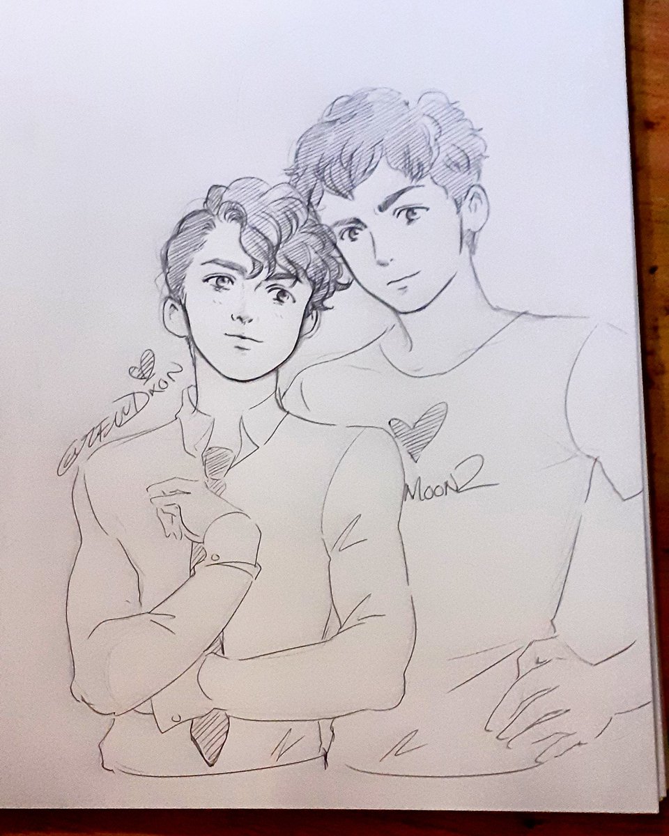 ZellDixon's tweet photo. Kit y Ming de 2moons2
#kitming #mingkit #2moons #2moons2 #drawing #draw #sketch #fanart #comic #bl #boceto #boy https://t.co/cay5TRtI4O