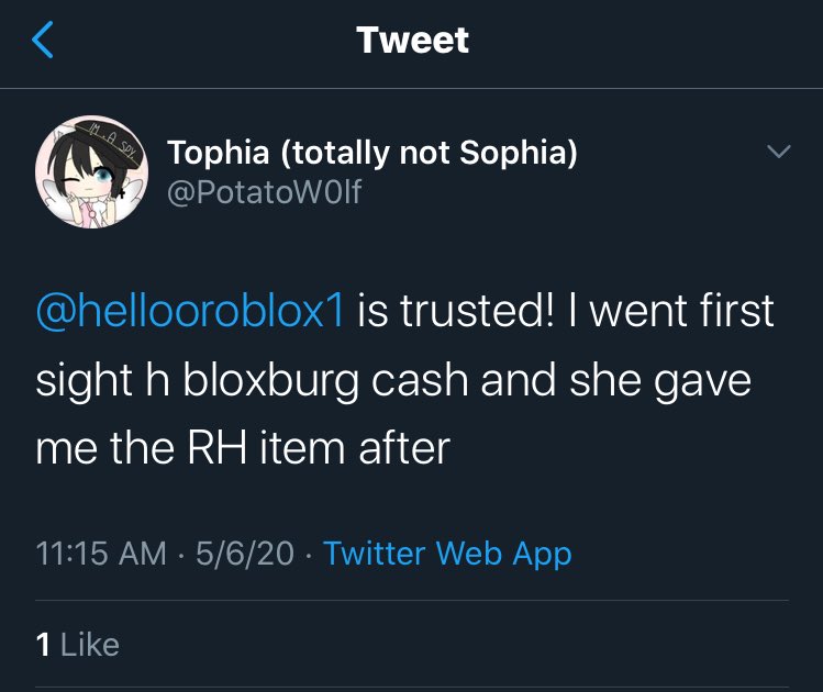 hellooroblox1's tweet photo. Proofs :) https://t.co/yT7eKJ8mZq