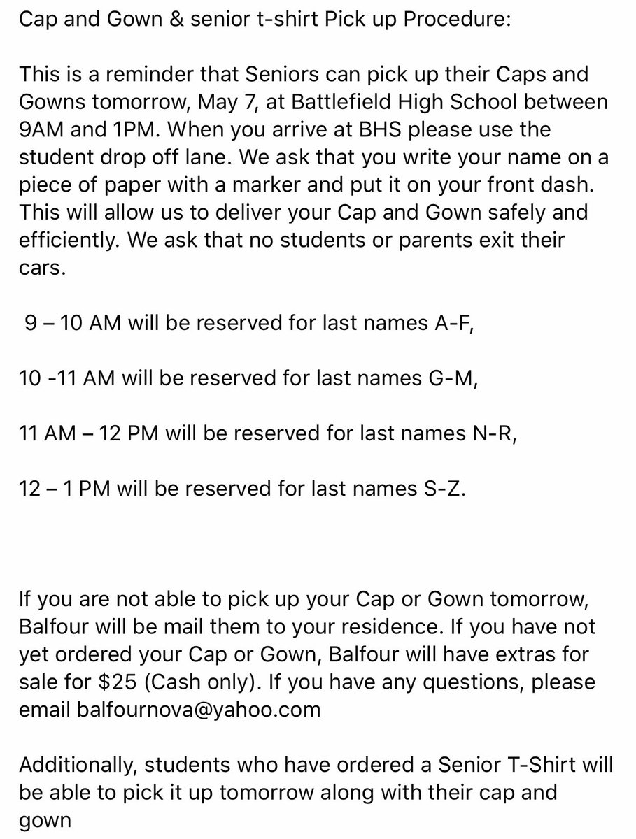 BHS Seniors tweet media