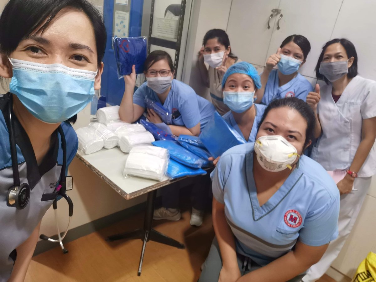 JeffJRosica's tweet photo. I'm so proud to work with amazing @Avid people like those members of #TeamAvid in our Manila office!  Their personal donations and efforts so far have helped give hundreds of needed PPE incl. face shields, masks and meals for local health care workers. #OneLeaveOneLife #ProudCEO https://t.co/T99wWqwbyh