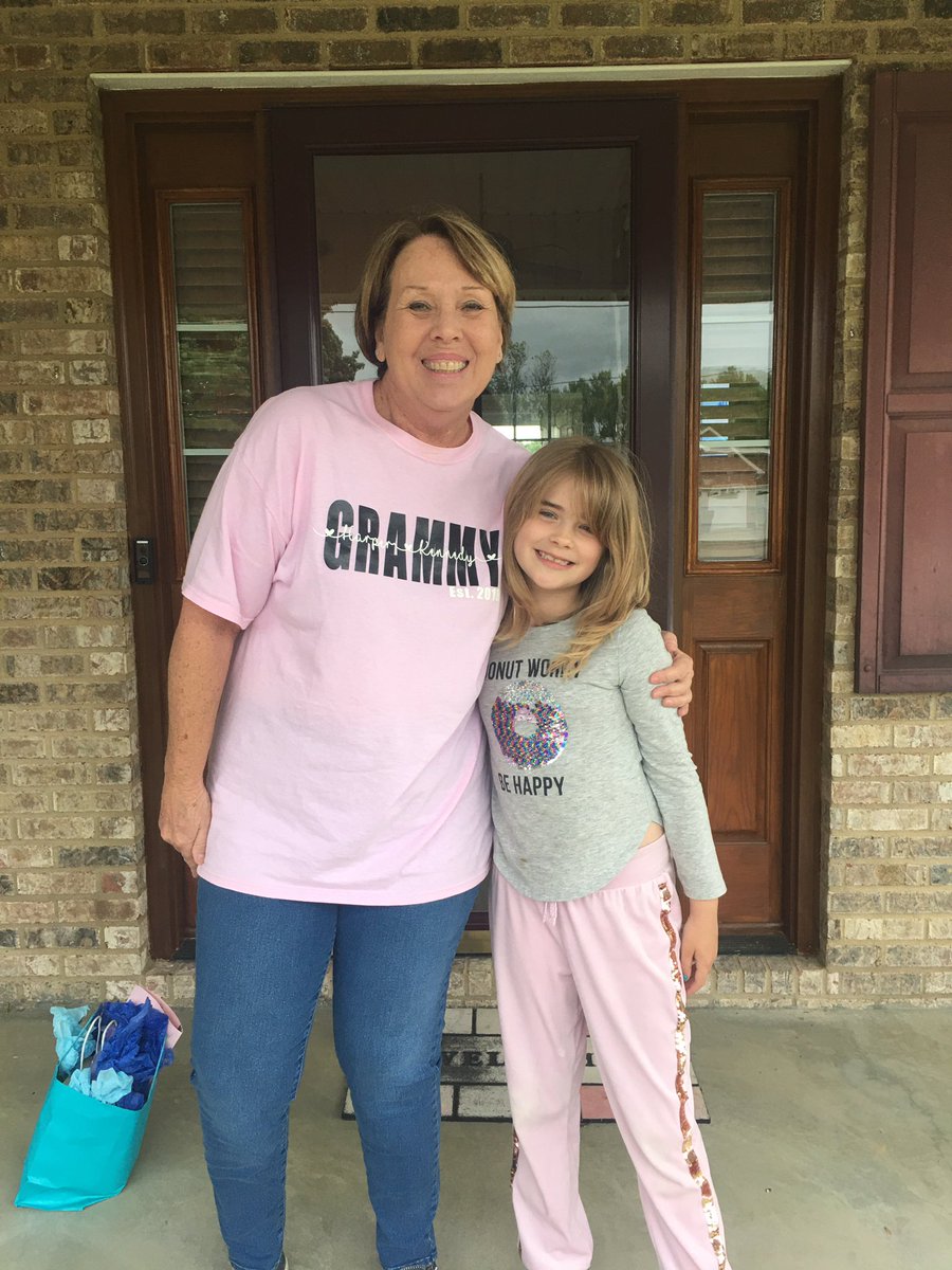 Received a great gift and even greater a visit from one of my students today for Teacher Appreciation Week! Thank you so much Cassidy! I miss my class so much! #educatingeagles@grandviewES