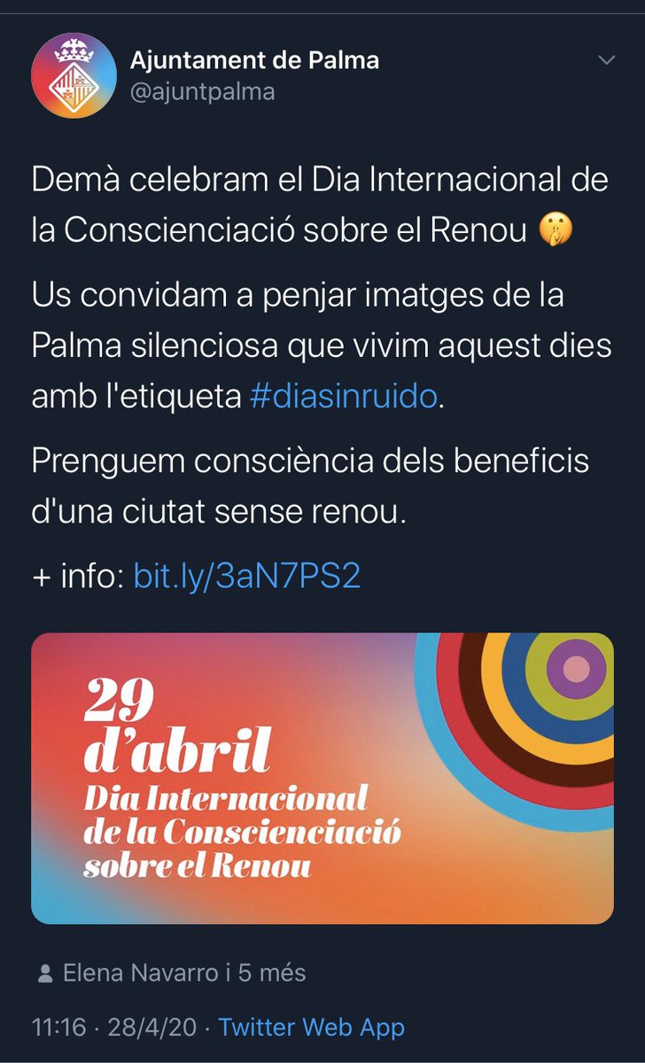 NaMagraneta's tweet photo. 🤔 Algú una setmana més tard de “celebrar-ho” no ha pres consciència dels beneficis d’una ciutat sense renou com predicava https://t.co/zobg63vGb5