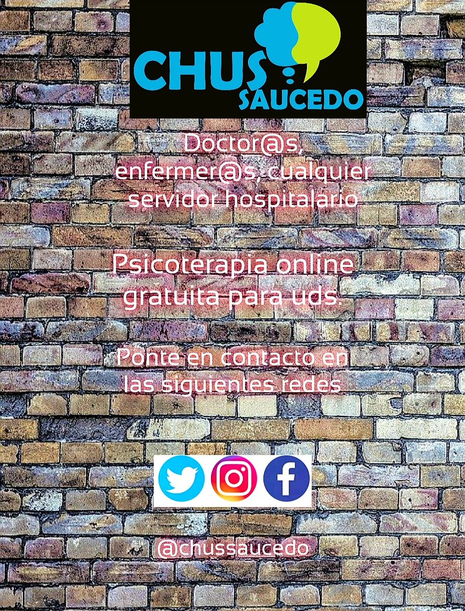 ChusSaucedo's tweet photo. @slobotzky_ hola slobo soy fan de #cotorrisa te dejo este flayer para ayudar en lo que se pueda a las personas que laboran en hospitales. https://t.co/Z7K8LtRac5