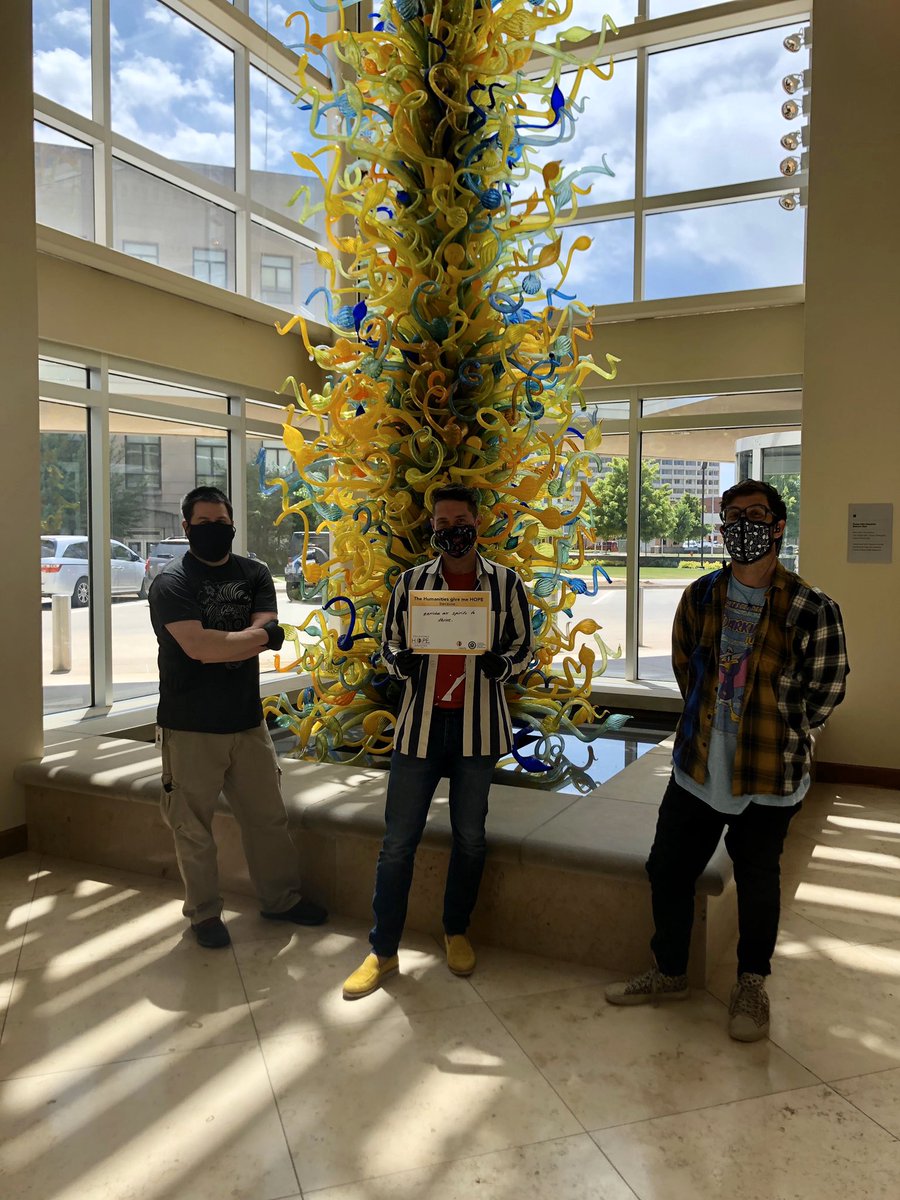 OKCMOA's tweet photo. Humanities give us hope because they enrich our spirits so that we may THRIVE!

We are incredibly thankful for @okhumanities and @nehgov’s support of OKCMOA!

#HOPEinOK #OkHumanities #NEHcares https://t.co/ESh9PGsiqf