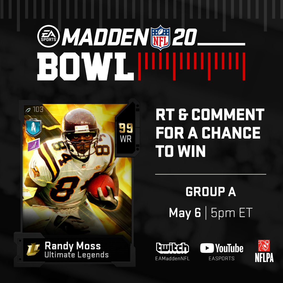 EASPORTS_MUT's tweet photo. Who's ready for the #MaddenBowl?! 

Tune in as Group A kicks off today's event! 

Live now: https://t.co/psQWNe6tHl https://t.co/W5eildBdjN