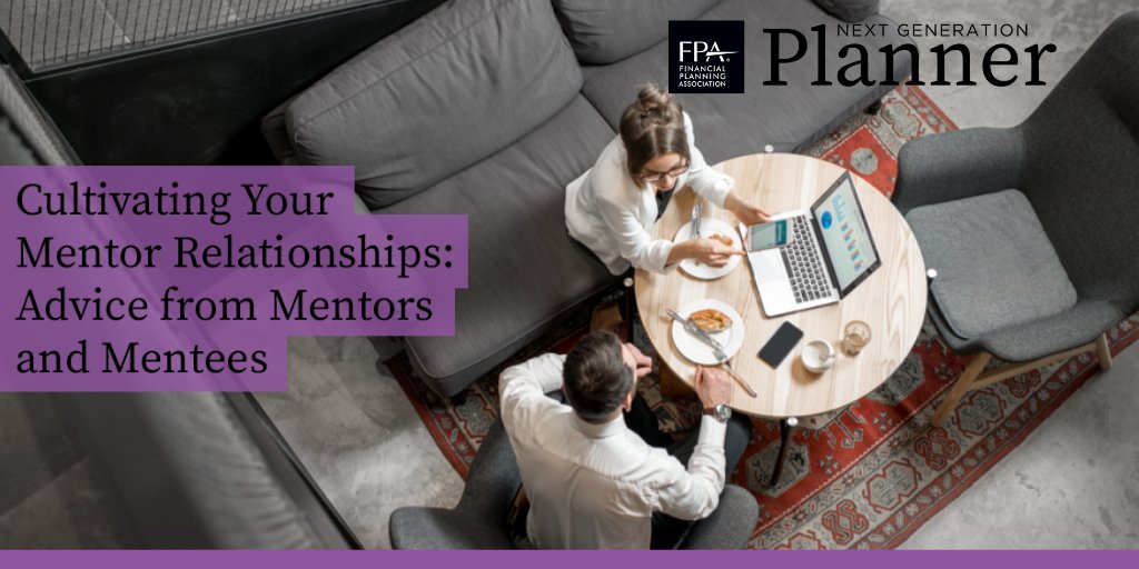 FPANexGen's tweet photo. The cover story in this month's #NexGenPlanner is about three mentors and mentees and how they forged and maintain their relationships. Read it now and learn how you can implement their advice with 𝘺𝘰𝘶𝘳 mentors!
https://t.co/kpEgsYNqa3 https://t.co/8T59vytky1