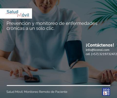 ¿Necesita hacer seguimiento de pacientes con enfermedades crónicas?
Mas información lnkd.in/gYaHhuJ Contáctenos: info@iconoi.com / cel. (+57) 3219732472
 #SaludMóvil #Mhealt #HealthTech #healthcaretransformation #Health