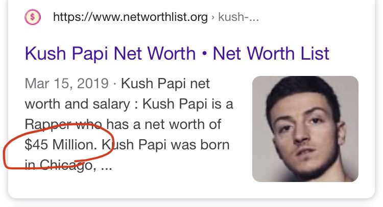 kush papi net worth