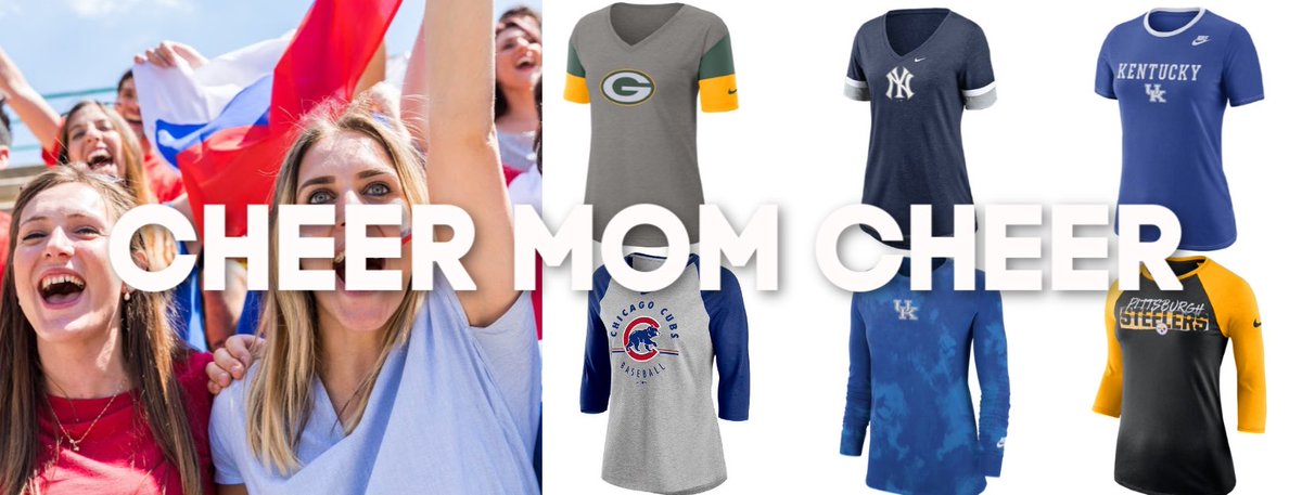 ALLSPORTSLEX's tweet photo. Your #1 fan deserves the latest KY, MLB, NCAA, &amp; MLB apparel. Take 20% off Ladies Footwear &amp; Apparel Code: MOM20.  
Curbside pickup and free local delivery in Lexington, KY available. Plus free shipping on orders over $75. https://t.co/W6UbOuFx42