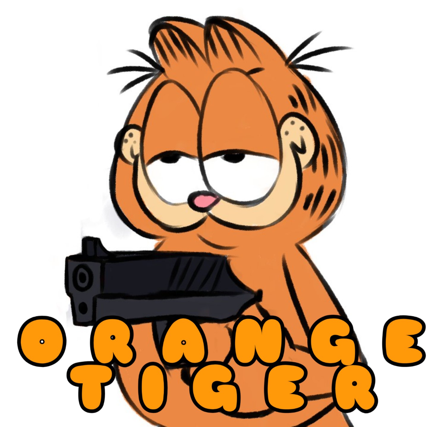 bonesmcjones-on-twitter-orange-tiger-orang-tiger-have-gun-gun-bad
