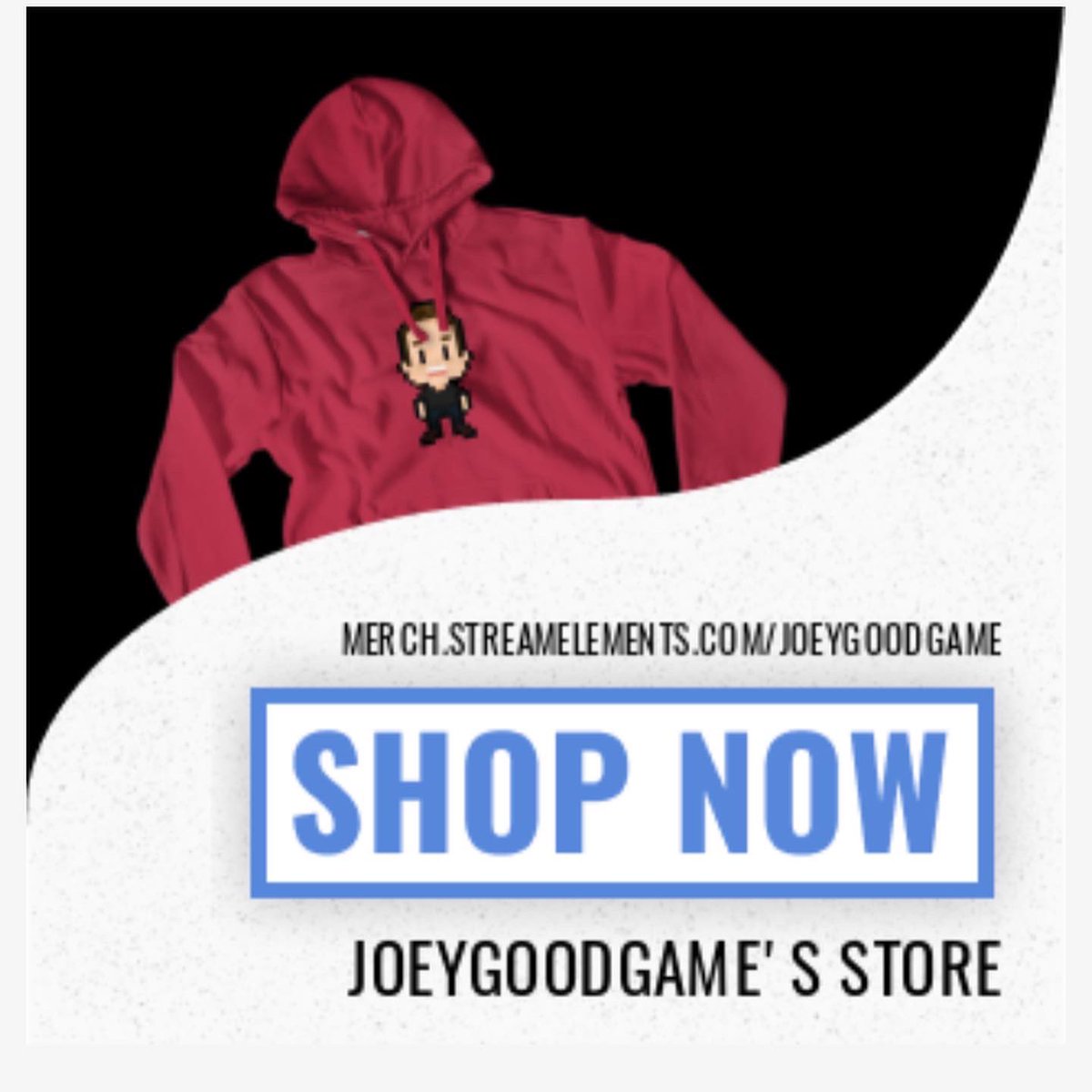 JoeyGoodGame's tweet photo. FRE$H new #GoodSwag now available on my #streamelements merch store.
https://t.co/hbmLkbFboK https://t.co/SYfJtEI7Lx