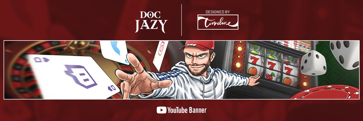 TimelineStudio_'s tweet image. Nouvelle Bannière pour @DocJazy ! 
Pour sa chaîne "Doc&amp;amp;Slots"

N'hésitez pas à Follow + #RT &amp;amp; #Like