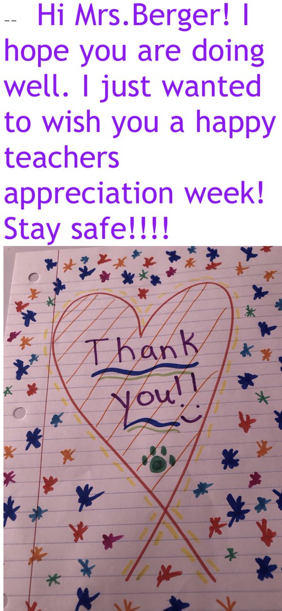 💚💛💚💛Made my day hearing from a former student!!! 💜💚💛💚⁦<a href="/WWP_Dalers/">WWP_Dalers</a>⁩