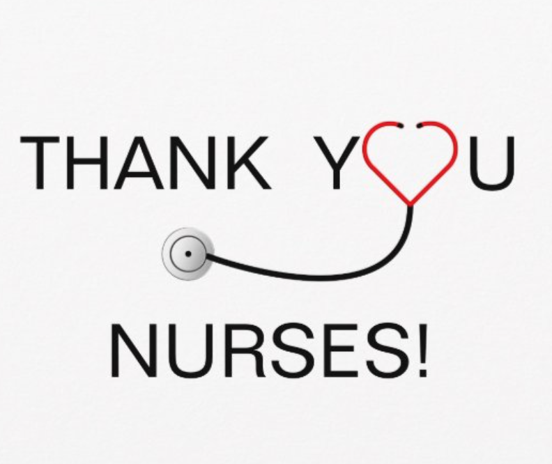 EmmittSmithGF's tweet photo. Today is National Nurses Day! We are so thankful for all of the nurses in the community doing amazing work today and every day. We apprecaite all that you do! ♥️❤️ https://t.co/MgPuQFEKCw