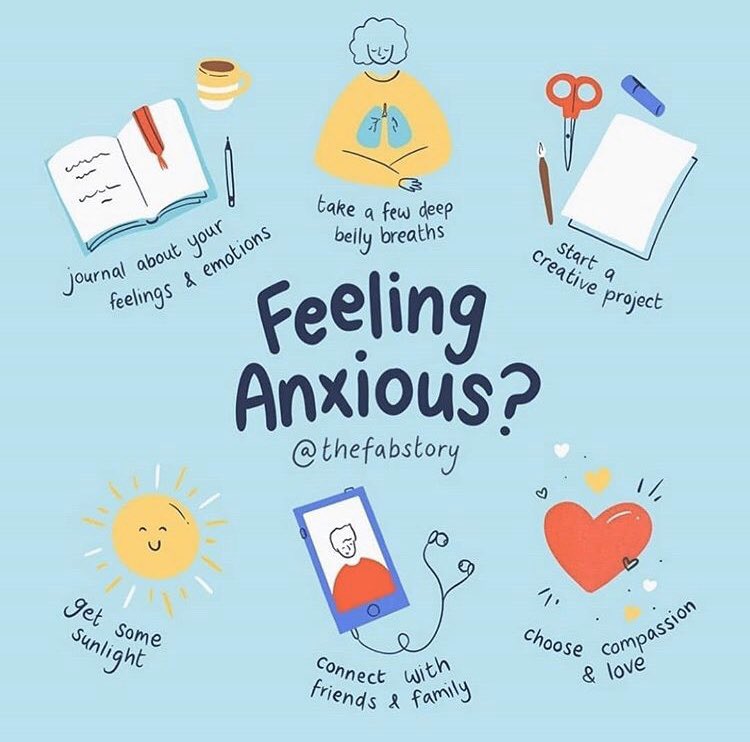 OSDBeWell's tweet photo. Anxiety is a feeling that many individuals experience, on many different levels. Not all strategies may work for all, but it’s important to find one that can help you in the moment. #MentalHealthAwarenessMonth #CopingWithCOVID19 #mentaltoolkit @OSchoolsPR https://t.co/LPKyO4Dhhv