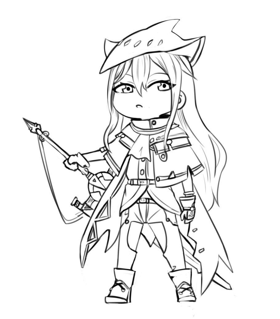 feyarna's tweet photo. #Arknights #ArknightsFanArt #skadi #wip https://t.co/yxaghjiuLG