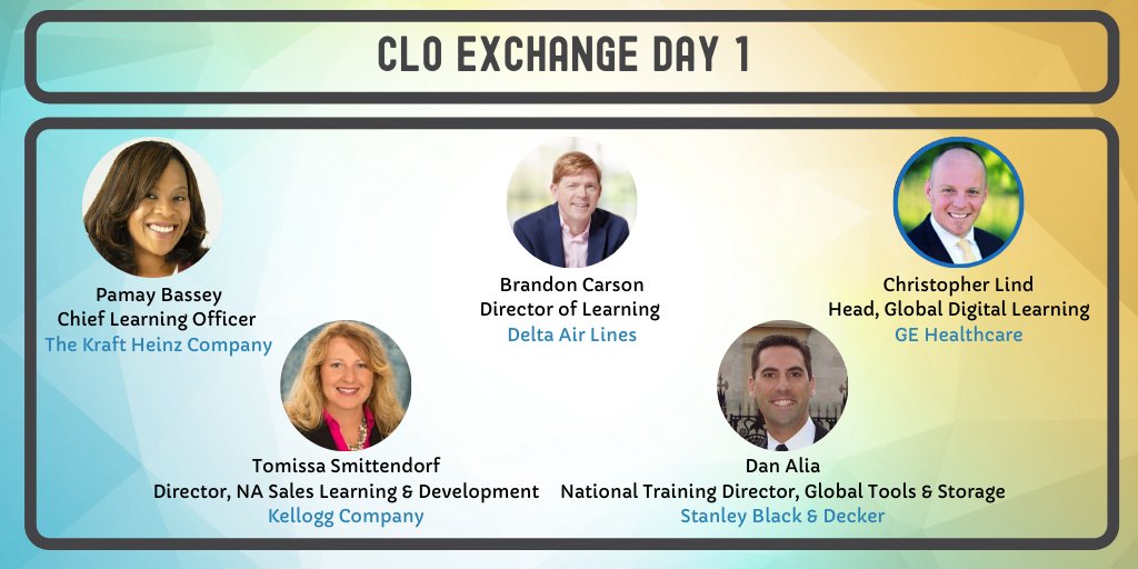 And that's a wrap on day 1 of the first virtual CLO Exchange! Thank you to all of our distinguished speakers and those who joined us and we cant wait to see you again tomorrow for more insights from executives from Abbvie Corporation Canada, SAP, Spotify, RE/MAX and more!