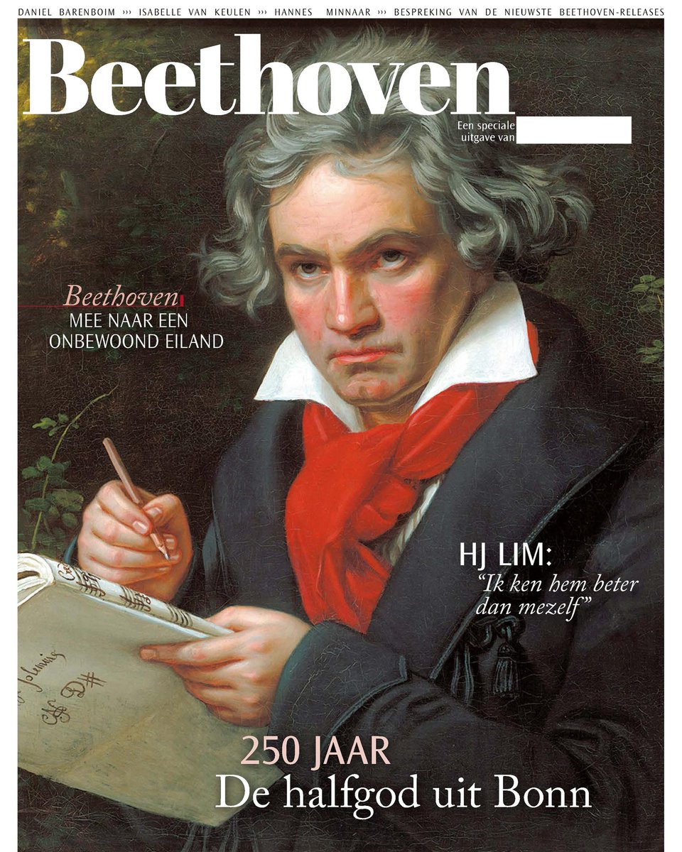 🎹Beethoven wordt dit jaar 250. Daarom hebben we een schitterend cadeau voor je. Het enige wat je hoeft te doen om onze Beethoven Special te ontvangen, is je aanmelden voor de nieuwsbrief van Luister!🎻
luister.nl/nieuwsbrief/