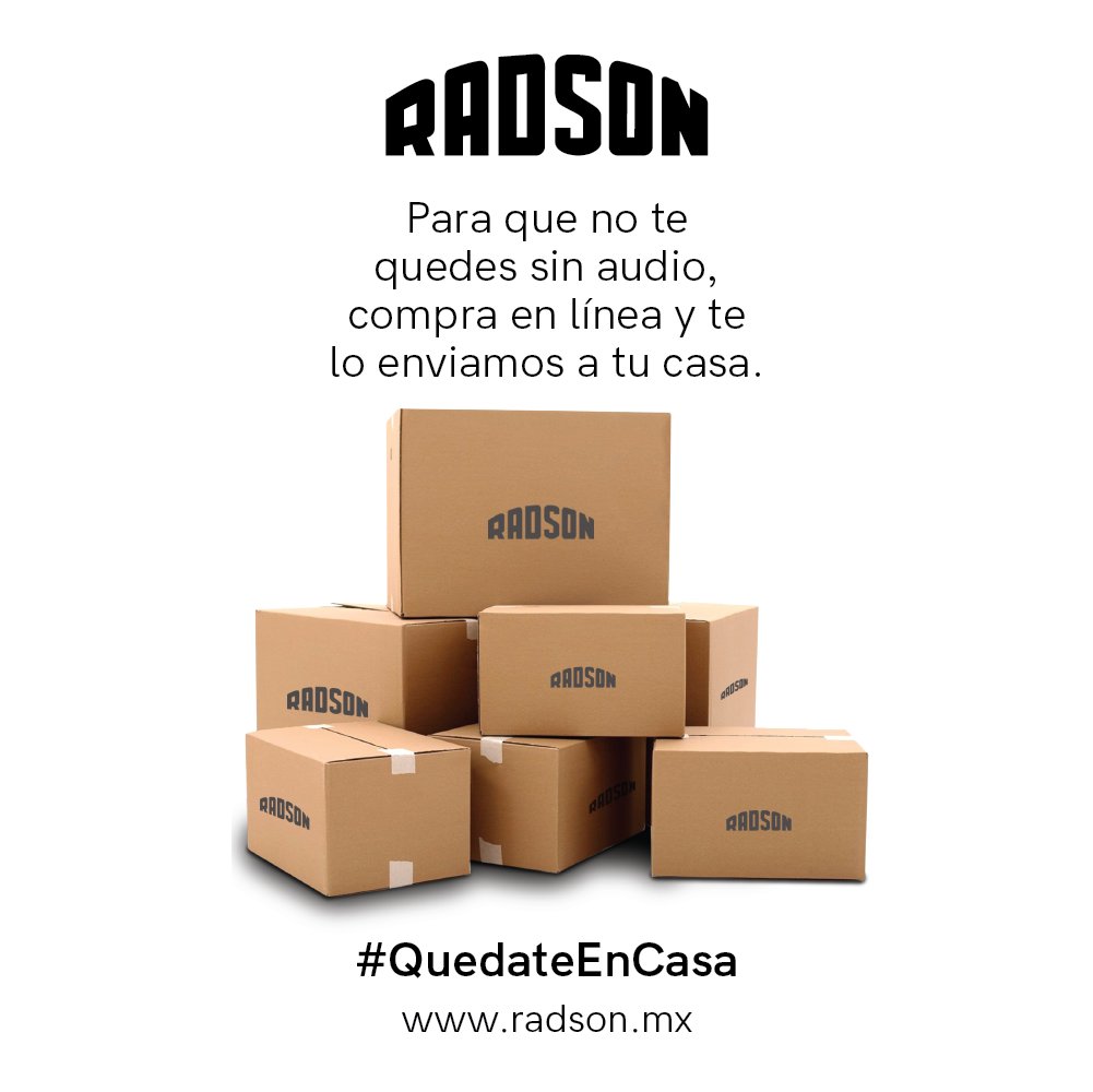 RadsonAudio's tweet image. No tomes riesgo, compra en línea y no te quedes en silencio esta cuarentena Sonorizate con Radson #QuedateEnCasa #CompraOnline #Radson #Audio #QueSeEscuche