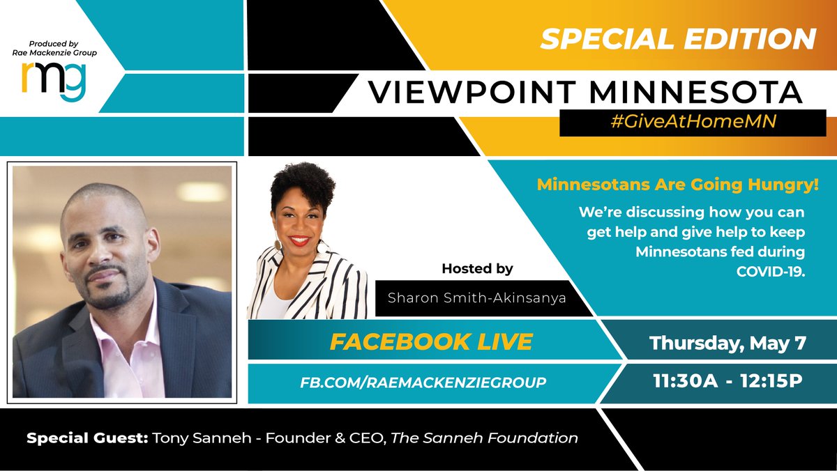 BoldlySharon's tweet photo. A very SPECIAL EDITION of Viewpoint Minnesota is happening tomorrow! Watch LIVE as I sit down with @TonySanneh of @Sannehfdn to talk about his initiative to ๐ธ๐ฒ๐ฒ๐ฝ ๐ ๐ถ๐ป๐ป๐ฒ๐๐ผ๐๐ฎ๐ป๐ ๐ณ๐ฒ๐ฑ ๐ฑ๐๐ฟ๐ถ๐ป๐ด ๐๐ต๐ฒ ๐ฝ๐ฎ๐ป๐ฑ๐ฒ๐บ๐ถ๐ฐ.
#viewpointmn #giveathomemn #repost https://t.co/PDfjoVgUSD