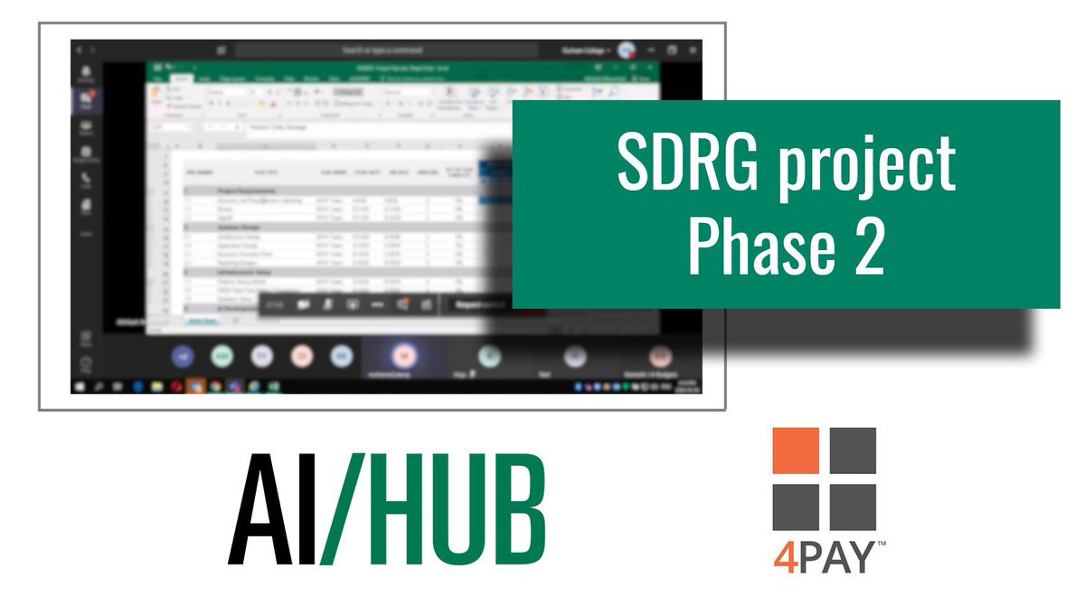 TheAIHub's tweet photo. Amazing Wednesday! Celebrating the kickoff meeting with @4PAYINC - Phase 2 of our SDRG project. Way to go, team! @durhamcollege #AI #Finance #DCProud https://t.co/ff11MXh2mr