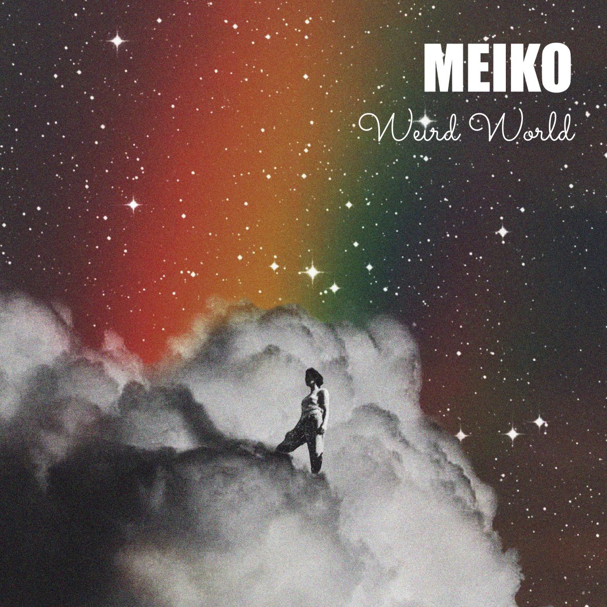 meiko's tweet photo. It's official! I've used my isolation time to put together an EP called "Weird World". It comes out MAY 22 but you can PRE- Save it on Spotify now!! xo https://t.co/P4yzHLvDJB https://t.co/M3chJR8n7p