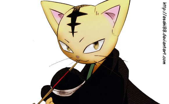 Dans Blue exorcist, le démon familier de Rin est Kuro, un chat avec une double queue.Dans Bakemonogatari, Hanekawa Tsubasa est habitée par un bakeneko qui ressort lors de grandes situations de stress.Dans Shaman King, Matamune est un Nekomata.