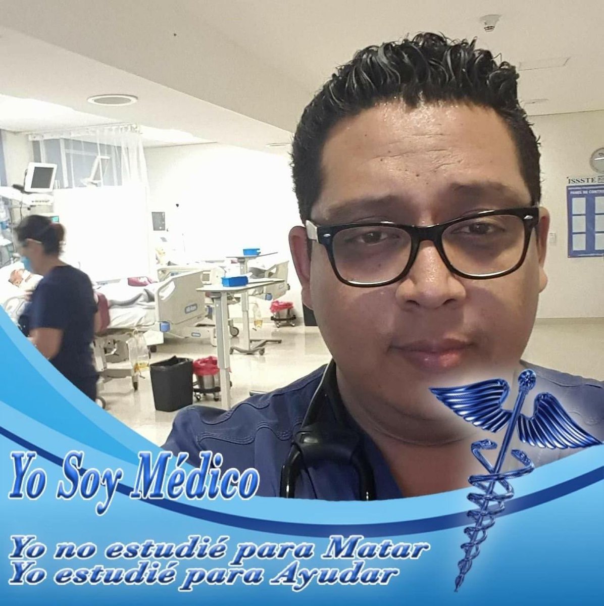 VeroBacaz's tweet photo. Confirman que falleció el médico urgerciológo, el Dr Mauricio Toledo de 33 años, del IMSS del área de cuidados intensivos y del ISSSTE, en #Morelos, a causa de #COVID19. Hay 88 médicos y enfermeras contagiados. https://t.co/jGhyCrmCmX