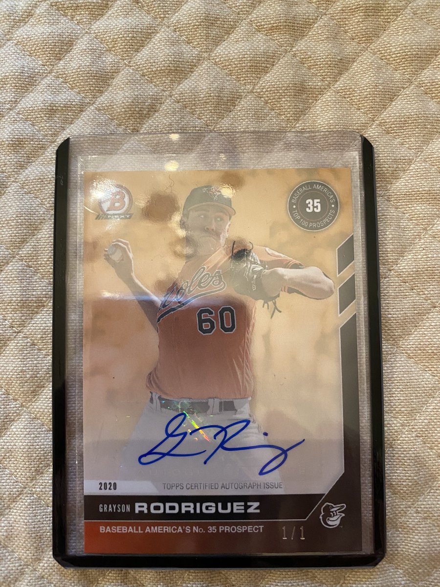 Question for those in the hobby, should I be mad that the seller took this out of the sealed one touch? I should’ve seen it from the picture on the sale but I overlooked it. Why would one even remove from the one touch to begin with, especially a 1 of 1?