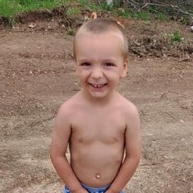 JCooperTV's tweet photo. BREAKING: Law enforcement in Mayes County is searching for a missing 2-year-old boy. Deputies say Jesse Dale Young was last seen on his family's property north of Salina around 11 a.m. He was last seen wearing a pull up diaper and blue Croc style shoes. @NewsOn6 https://t.co/T39e9xZkLz