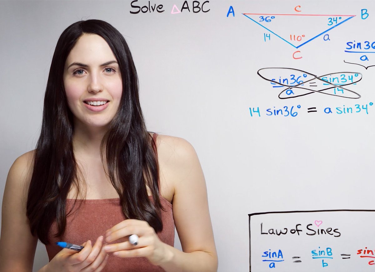 By popular request, made a new video on the Law of Sines...this one goes out to Mr. Osterman's class 🙌🏼📐youtu.be/i6kIjZA2UAI