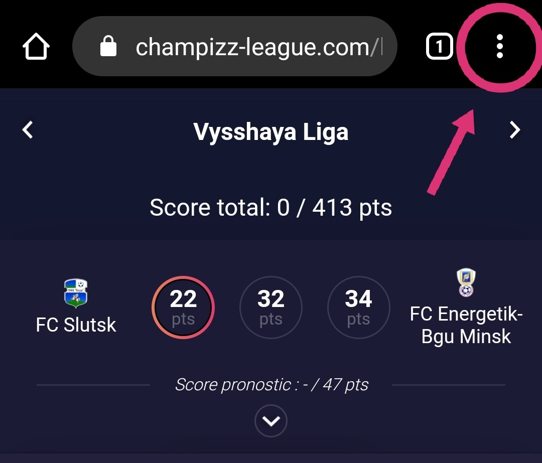 ChampizzLeague's tweet photo. Pour télécharger l'appli sur vos téléphones une fois enregistrés via :

https://t.co/iFRU8kKpX9

Deux options:
- Sur IOS avec Safari (ligne du haut)
- Sur Android av Chrome (ligne du bas) https://t.co/zjbQO8oH5d